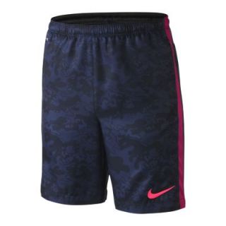 Nike Graphic Strike Premium Longer Woven Kids Soccer Shorts   Obsidian