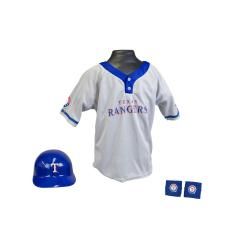 Franklin Sports Kids Mlb Texas Rangers Team Uniform Set