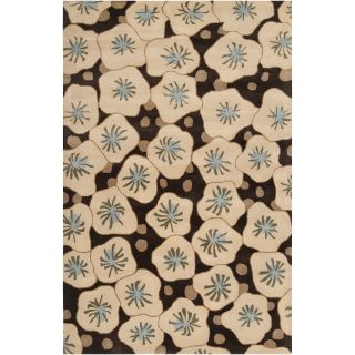 Smithsonian Hand tufted Beige Tunceli Floral Wool Rug (9 X 13)
