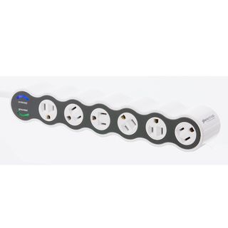 360 Electrical PowerCurve 6 Outlet Surge Protector 360 Electrical Power Protection