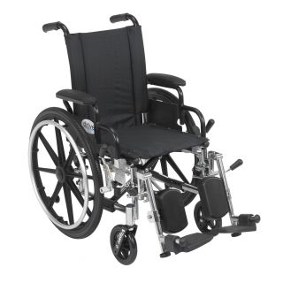 Viper Wheelchair With Flip back Desk Arms Front Riggings And Adjustable Back Height