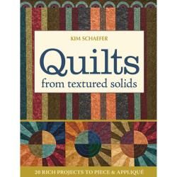 C t Publishing Quilts From Textured Solids Quilting Book
