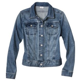 Merona Womens Denim Jacket   Blue XL