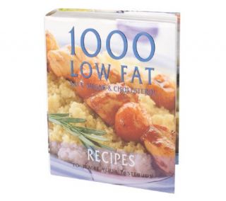 1000 Low Fat, Salt, Sugar & Cholesterol Recipes Cookbook —