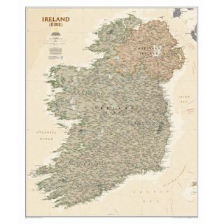 National Geographic Maps Ireland Classic Wall Map