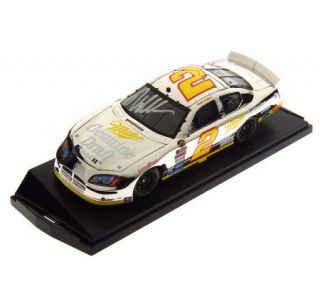 Rusty Wallace Autographed #2 2005 MGD Platinum Plated 124 Scale Car —