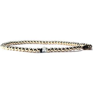 skinny gold keepsake bracelet by mia lia