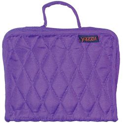 Yazzii Purple Quilted cotton Six compartment Scrapbooking Organizer