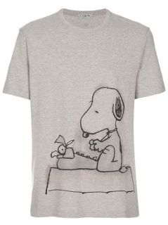 Iceberg Snoopy Print T shirt