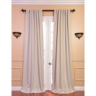 Eggnog Blackout Curtain Panel Pair