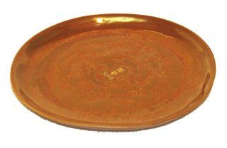 Copper Glaze Porcelain Ikebana Bowl Under Dish Kitchen & Dining