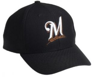 Milwaukee Brewers MVP Adjustable Cap, Navy  Sports Fan Baseball Caps  Clothing