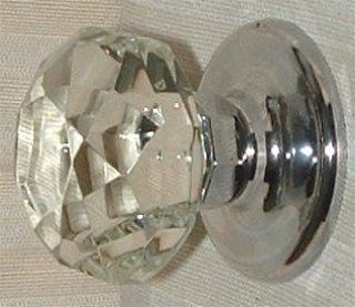 French Antique Diamond Cut Crystal Knob Passage Door Knobset limited supply of this high quality, premium product   Doorknobs  