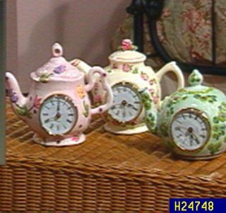 Decorative Teapot Clock —