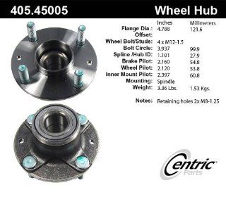 Centric 405.45005E Front Wheel Bearing and Hub Assembly Automotive