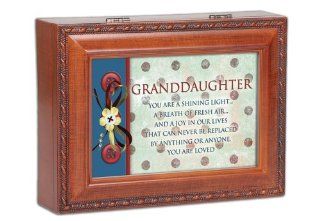 Traditional Granddaughter Music Box   Jewelry Boxes