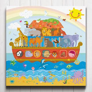 noah's ark canvas by art adventure