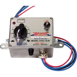 Brand Hydraulics 12 VDC Electronic Control Box, Model# EC-12-01  Hydraulic Accessories