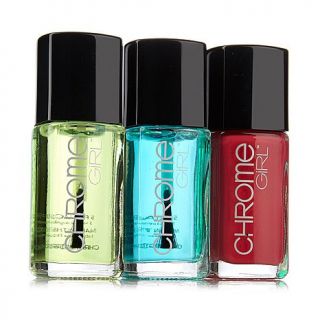 Chrome Girl Salty Kisses Nail Lacquer Manicure Set