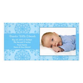 New Baby Photo Announcement Card Photo Greeting Card