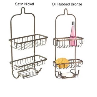 Athome Steel Shower Caddy With Soap Dish