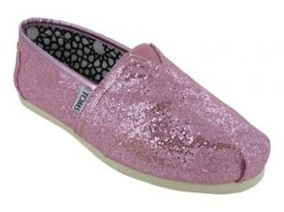 TOMS Women's Glitter Classic Slip On Shoe Shoes
