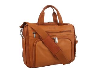 Kenneth Cole Reaction Out of the Bag   5 to 6 1/2 Double Gusset Expandable Top Zip Portfolio Computer Case Tan