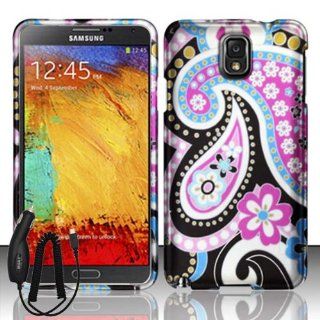 SAMSUNG GALAXY NOTE 3 EXOTIC FLOWERS COVER SNAP ON HARD CASE + FREE CAR CHARGER from [ACCESSORY ARENA] Cell Phones & Accessories