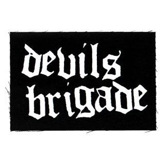 Rockabilia Devils Brigade Logo Cloth Patch Novelty Applique Patches Clothing