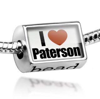 Beads "I Love Paterson" region New Jersey, United States   Pandora Charm & Bracelet Compatible Jewelry
