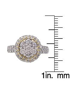 14k Gold 1ct TDW Round Diamond Engagement Ring (G, I2) One of a Kind Rings