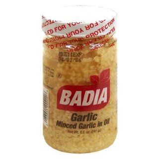 Badia Spices, Spice, Garlic In Oil, 8.5 Oz  Garlic Spices And Herbs  Grocery & Gourmet Food