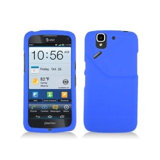 Blue Soft Silicone Gel Skin Cover Case for Pantech Flex P8010 Cell Phones & Accessories