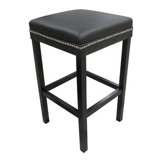 The Ashley Brown Studded Barstool Sole Designs Bar Stools