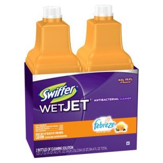 Swiffer WetJet Antibacterial Cleaner Solution Re