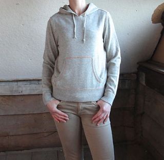 hoodie with contrast stitching jumper by new scotland