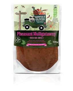 pack of eight pheasant mulligatawny soups by david & oliver foods