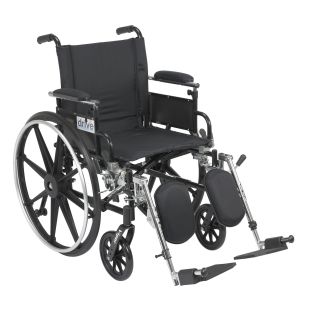 Viper Wheelchair With Flip back Desk Arms And Front Riggings