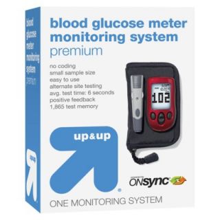 up&up® Premium Blood Glucose Meter Monitorin