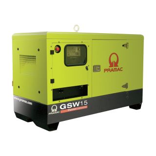 Pramac Commercial Standby Generator — 13 kW, 120/240 Volts, Yanmar Engine, Model# GSW15Y  Commercial Standby Generators