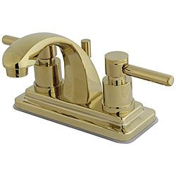 Concord Polished Brass 4 inch Bathroom Faucet