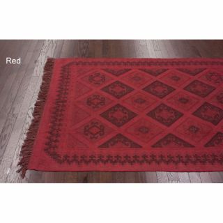 Nuloom Handmade Flatweave Country Wool Rug (5 X 8)
