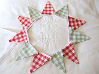 mini bunting ~ various colours by glitter pink