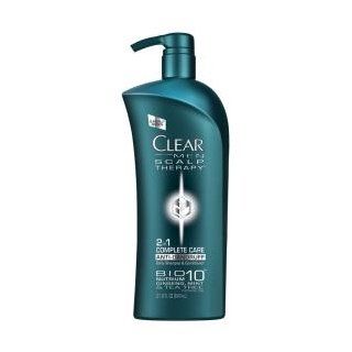 Clear Men 2 in 1 Complete Care Anti Dandruff Daily Shampoo/Conditioner, 21.9 Fluid Ounce  Hair Shampoos  Beauty