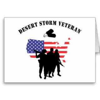 Desert Storm Veteran Card