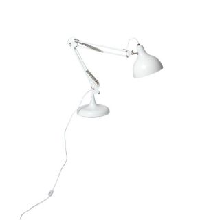 Euro Style White Lalla Desk Lamp