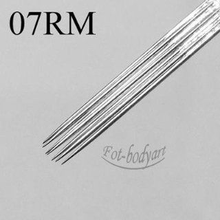 50pcs/lot Sterile Disposable 7rm Tattoo Needles Round Curved Magnum Shader Supply Health & Personal Care