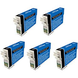 Epson T124100 T124 Black Ink Cartridges (pack Of 5) (remanufactured)
