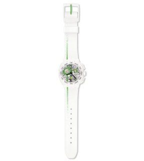 Swatch Men's SUIW409 Street Map Green Multi Color Dial Watch Swatch Watches