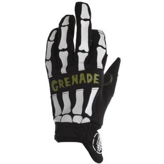 Grenade Skullshred 2 Bike Gloves Black/Lime